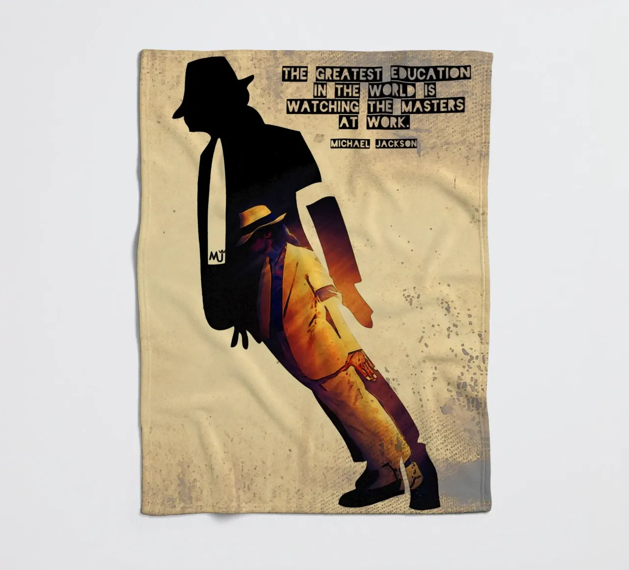 Michael Jackson Quote coperta in pile da Gunawan Rb