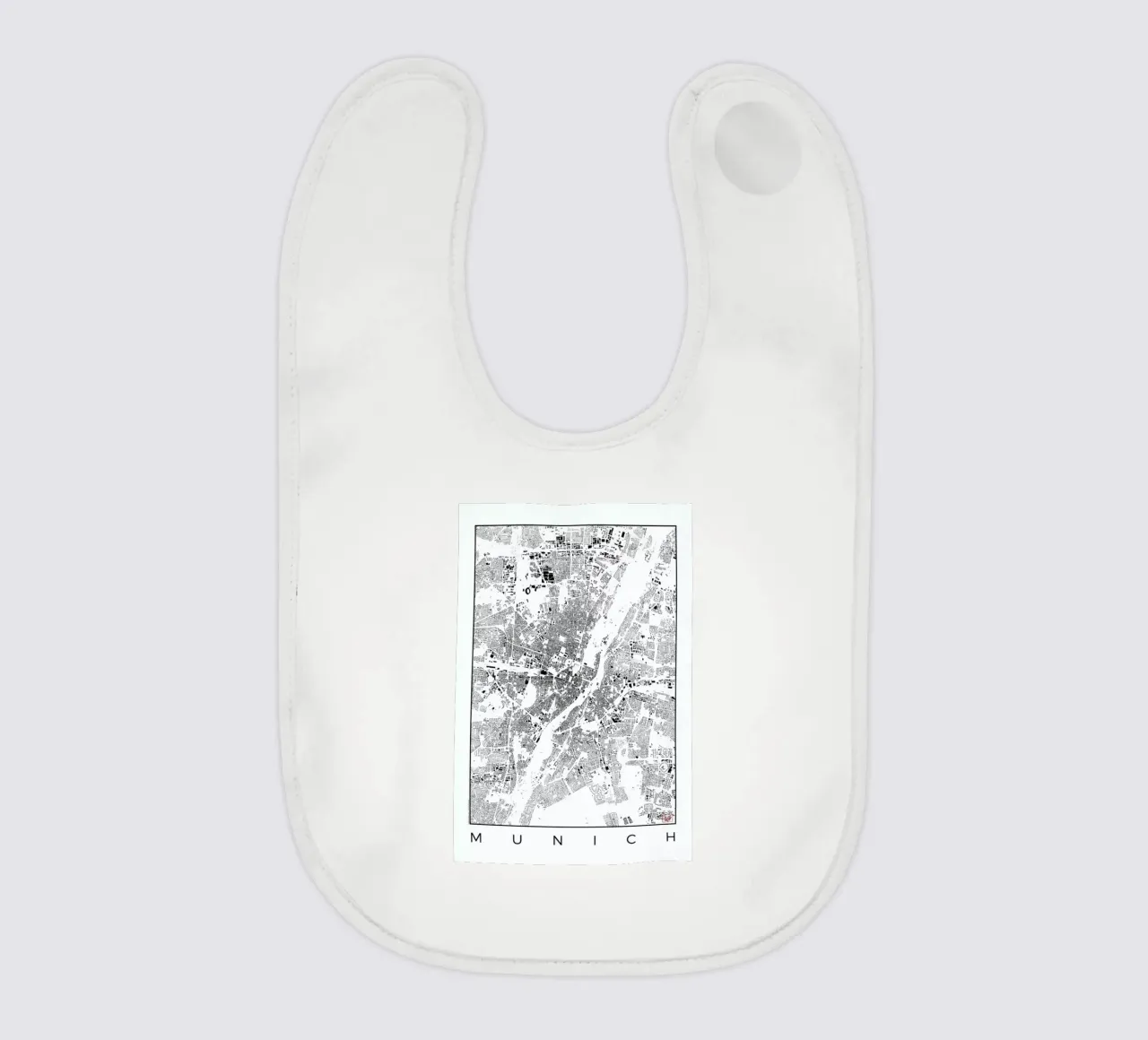 Munich Map Schwarzplan bavaglino da Hubert Roguski