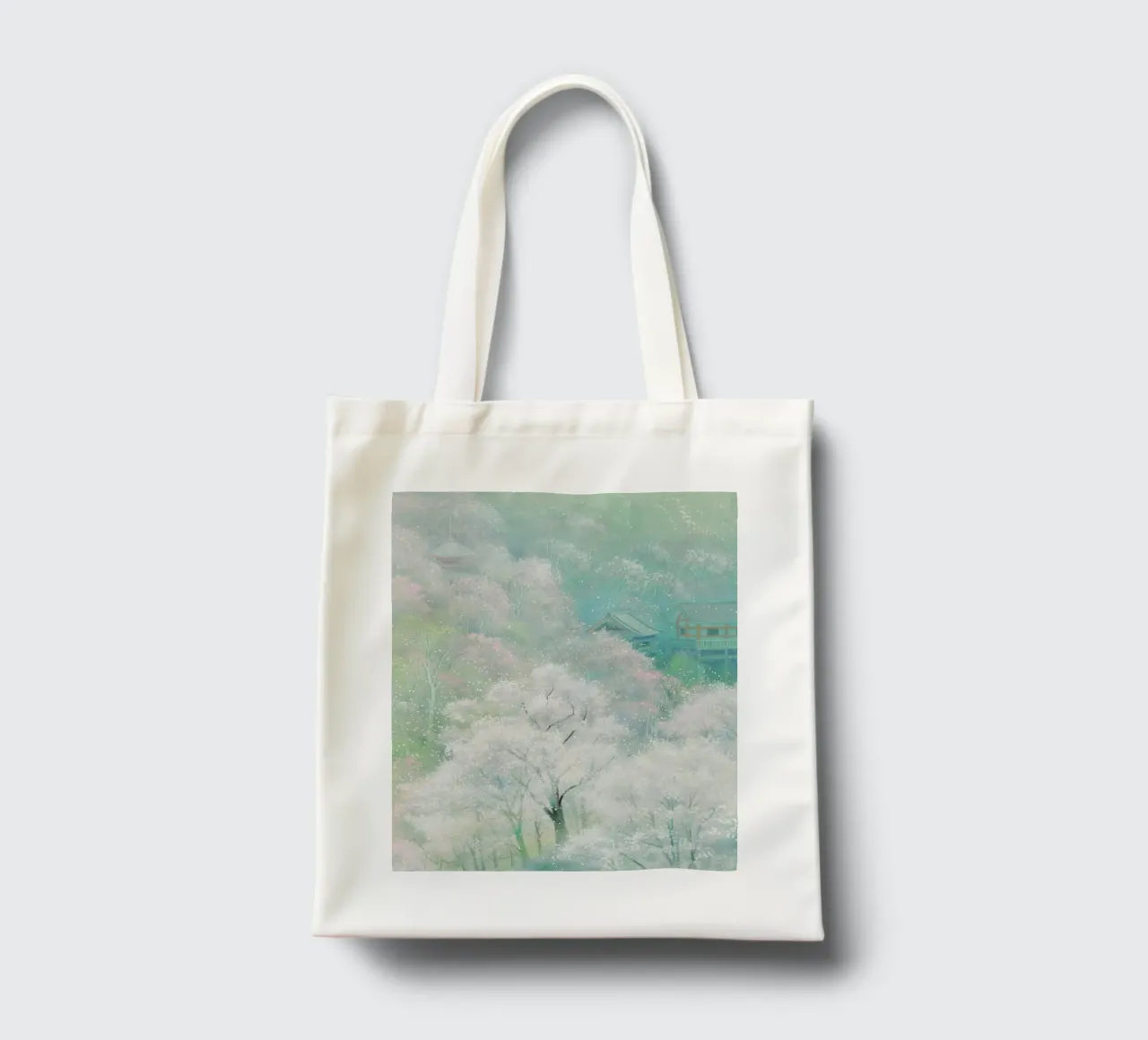 springforest tote bag by Noji-Mikiko