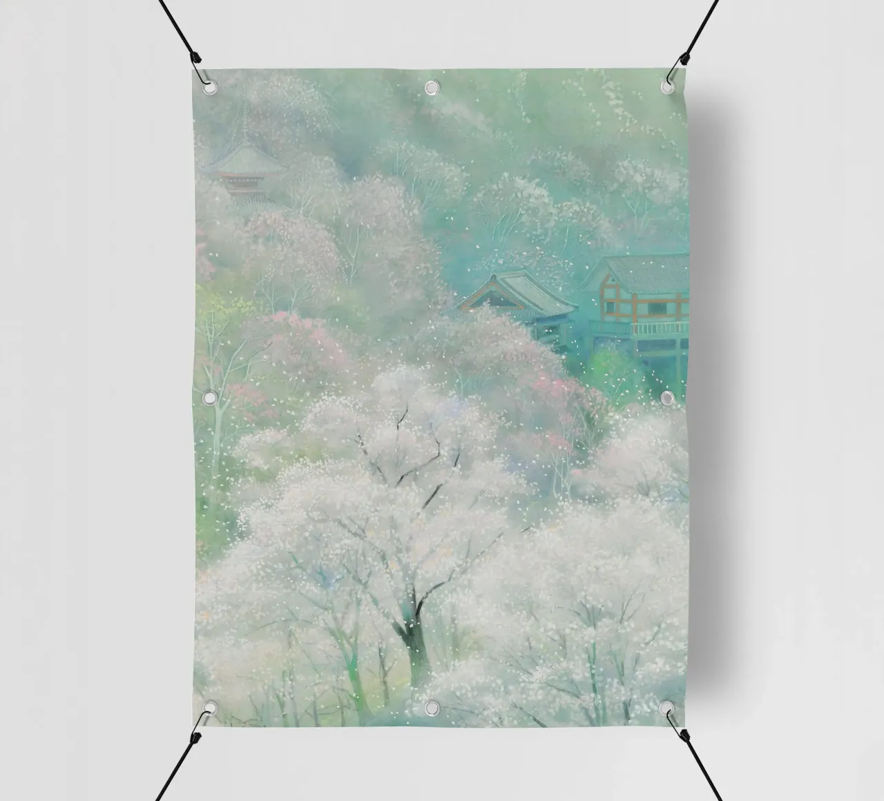 foresta primaverile telo in pvc da Noji-Mikiko