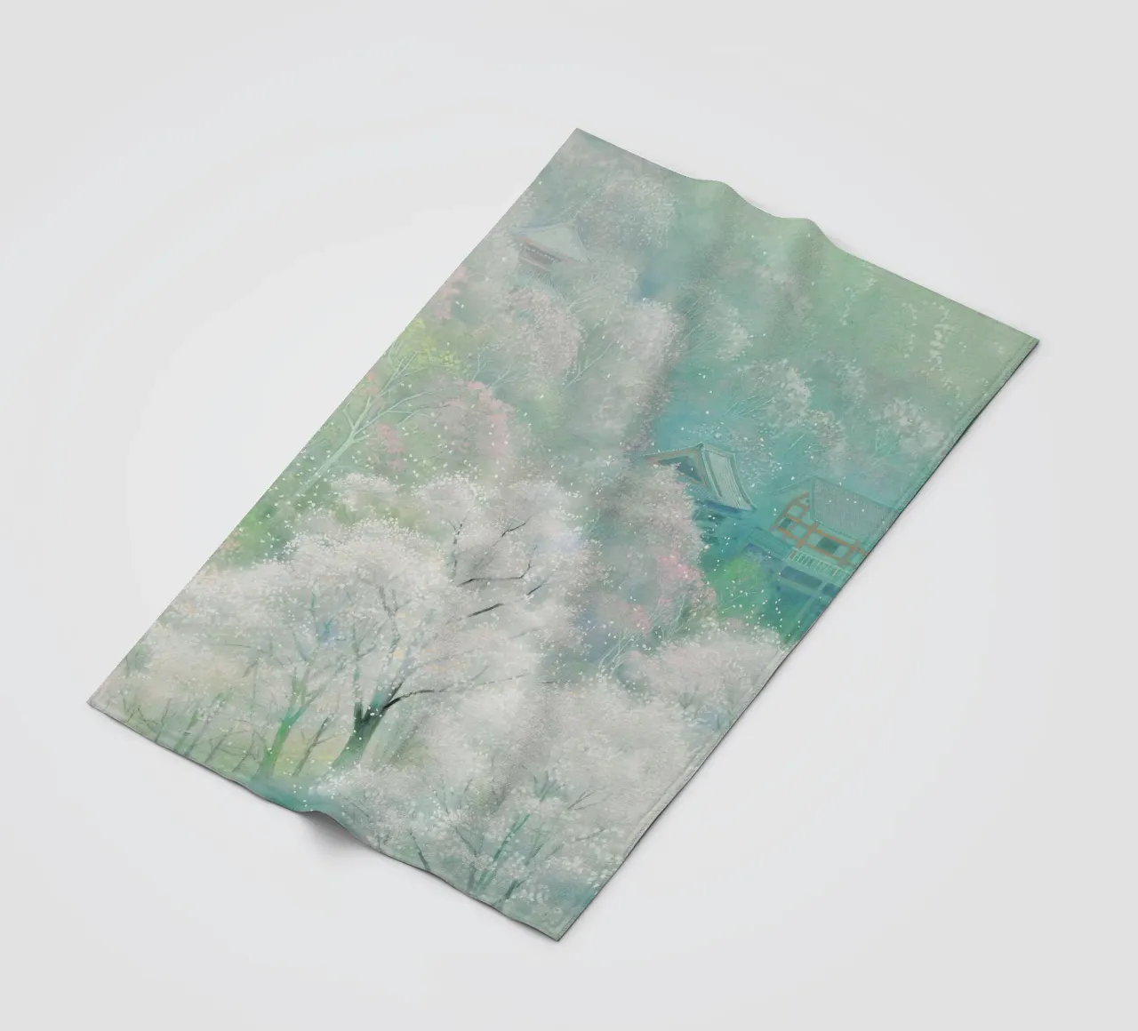 foresta primaverile coperta in pile da Noji-Mikiko