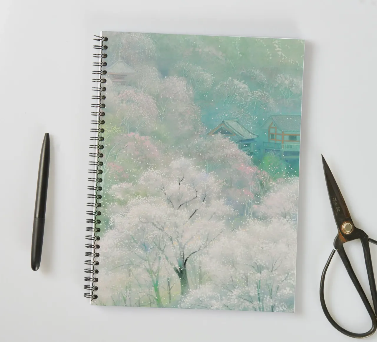 springforest spiral notebook by Noji-Mikiko