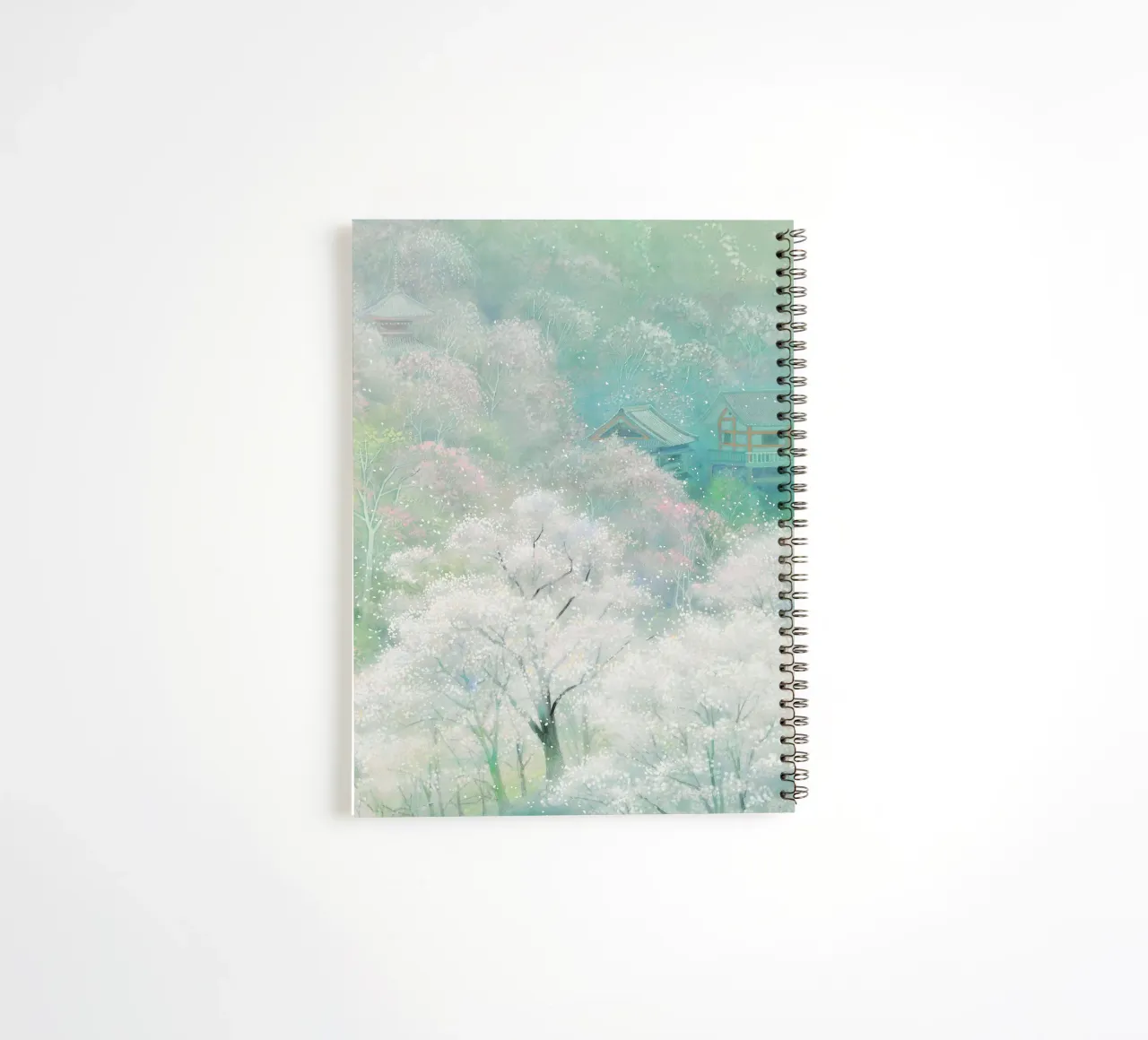 springforest spiral notebook by Noji-Mikiko