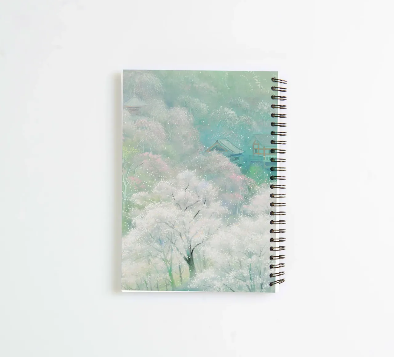 springforest spiral notebook by Noji-Mikiko