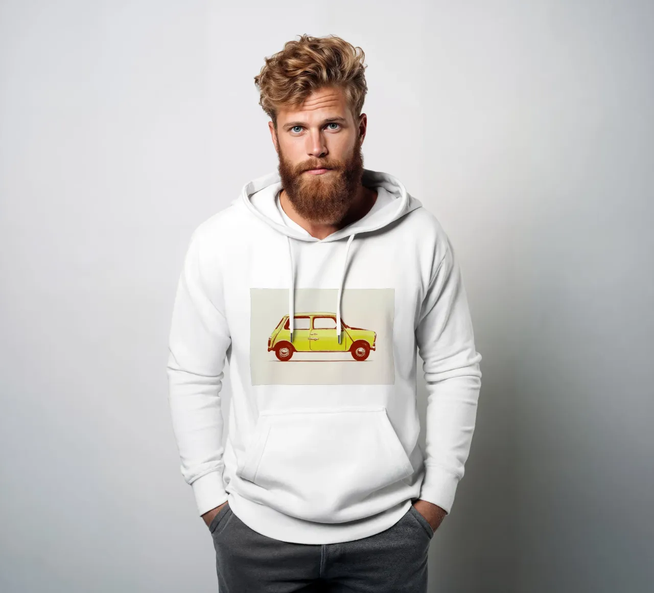 Mini - Mr Beans felpa con cappuccio da Florent Bodart