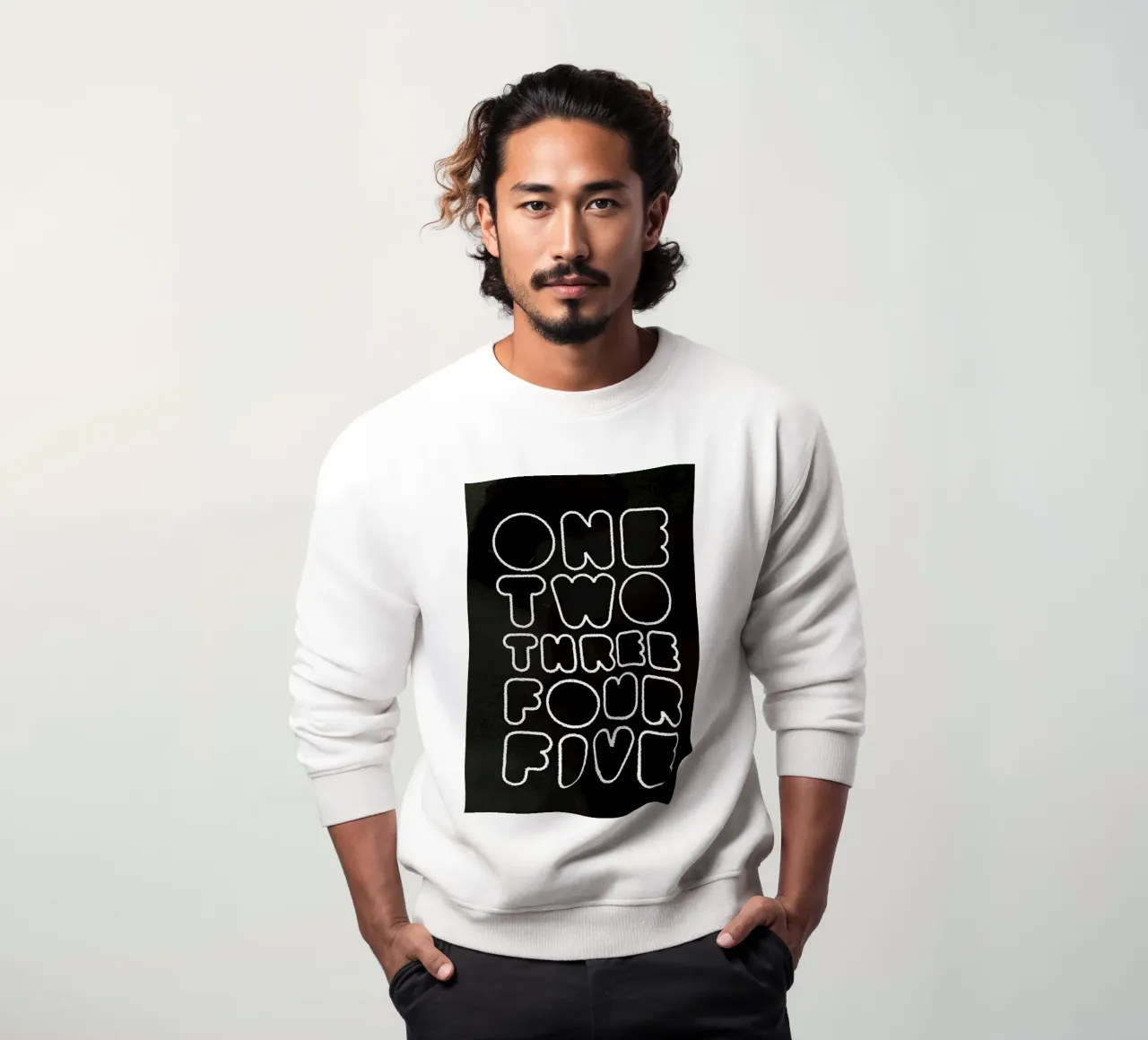 One Through Five Sweatshirt von Summerchamps