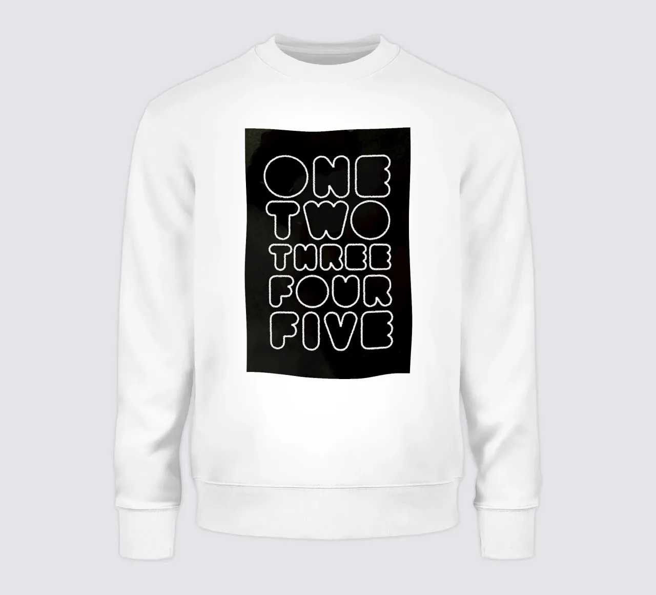 One Through Five Sweatshirt von Summerchamps