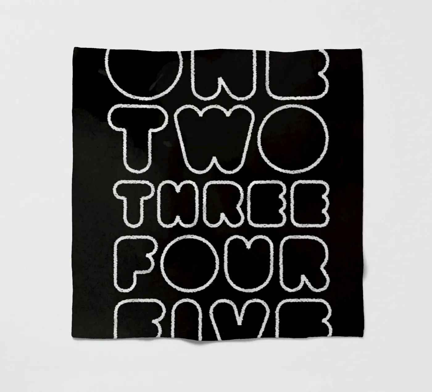 One Through Five Fleecedecke von Summerchamps