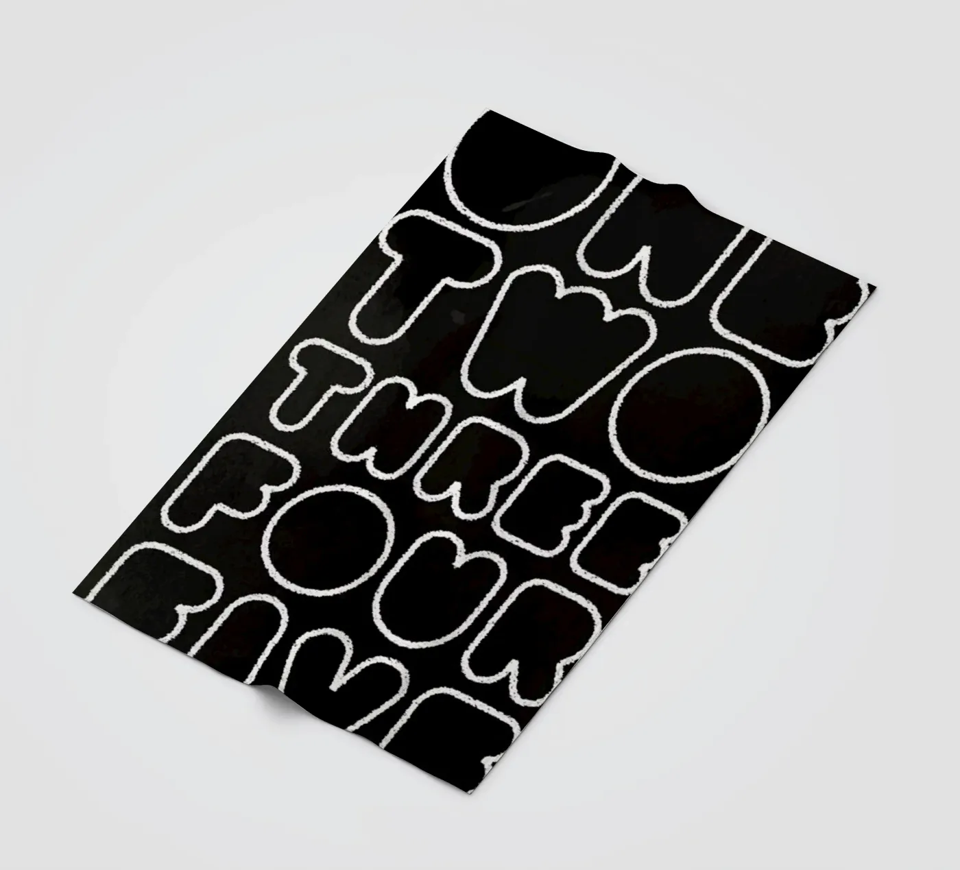 One Through Five fleecedeken van Summerchamps