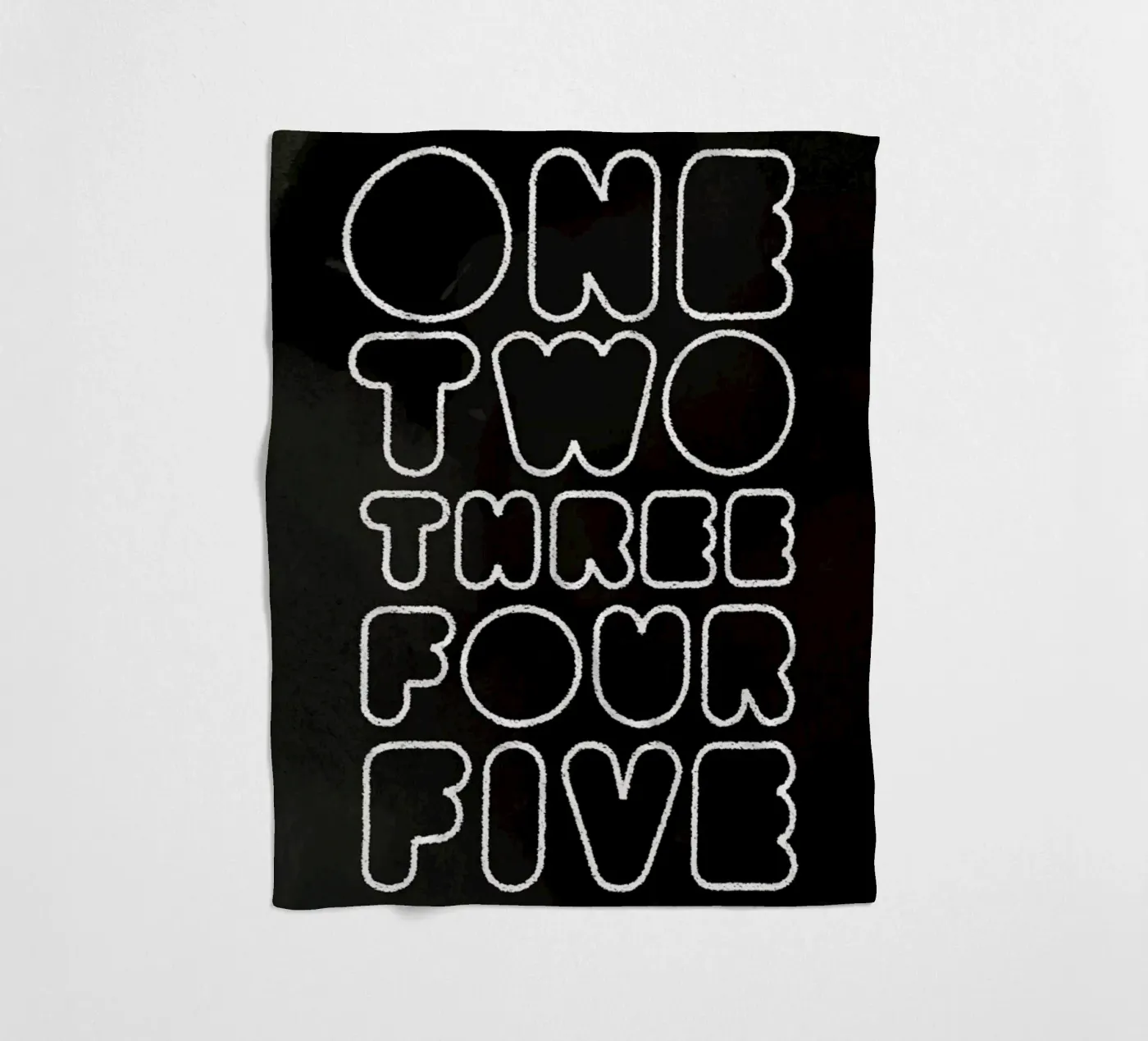 One Through Five fleecedeken van Summerchamps