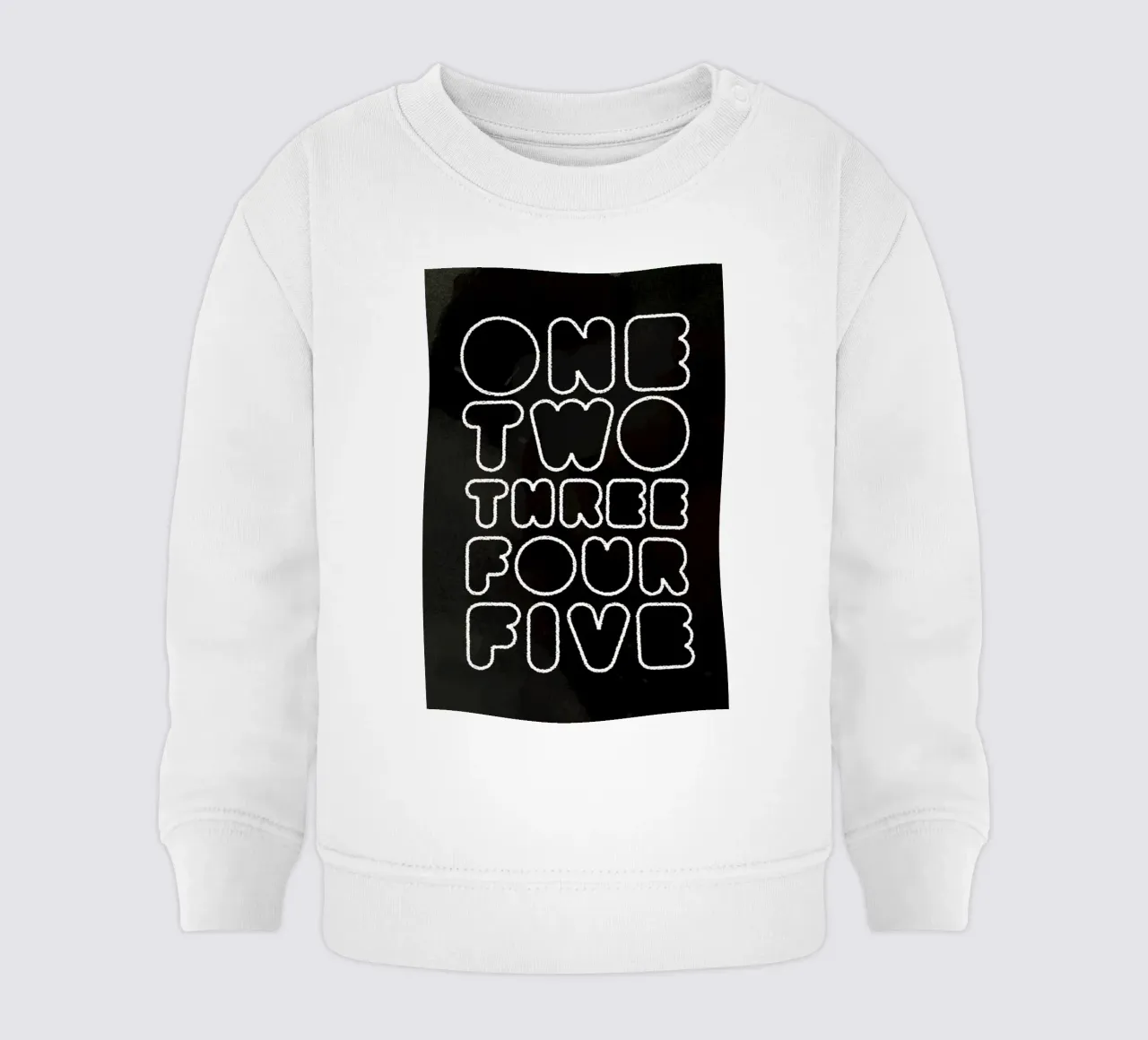 One Through Five felpa neonato da Summerchamps