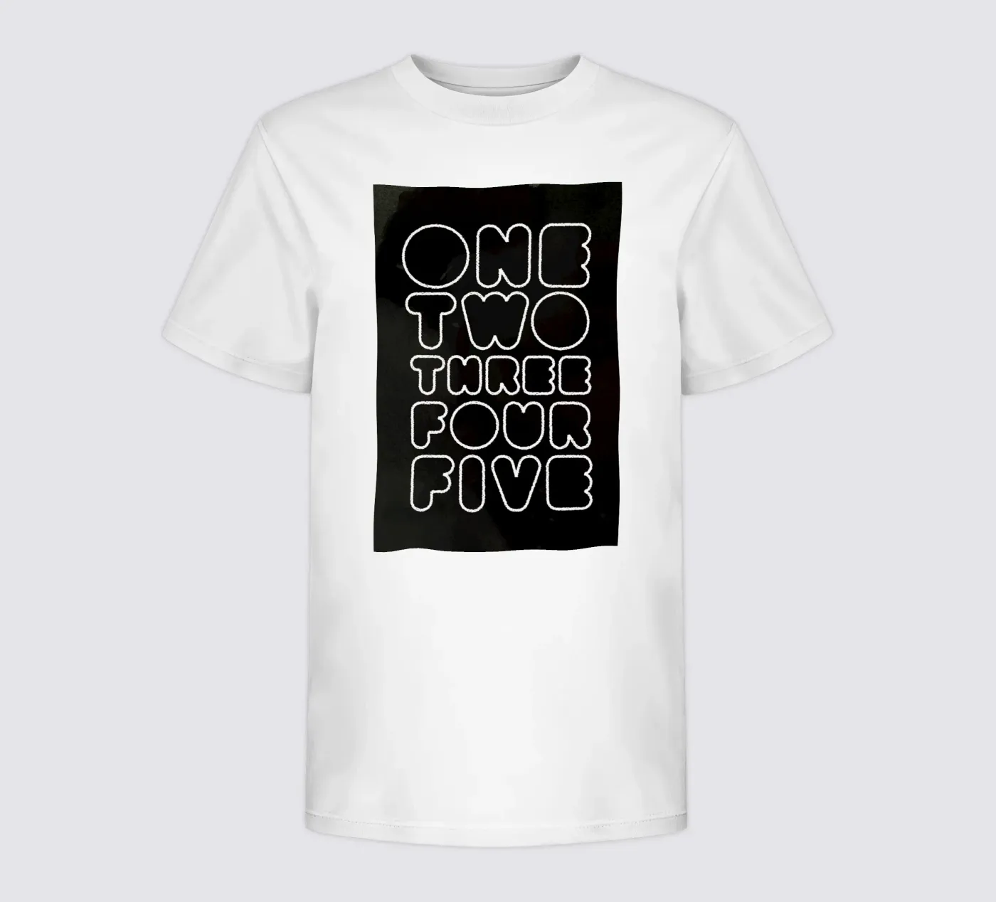 One Through Five kinder t-shirt van Summerchamps