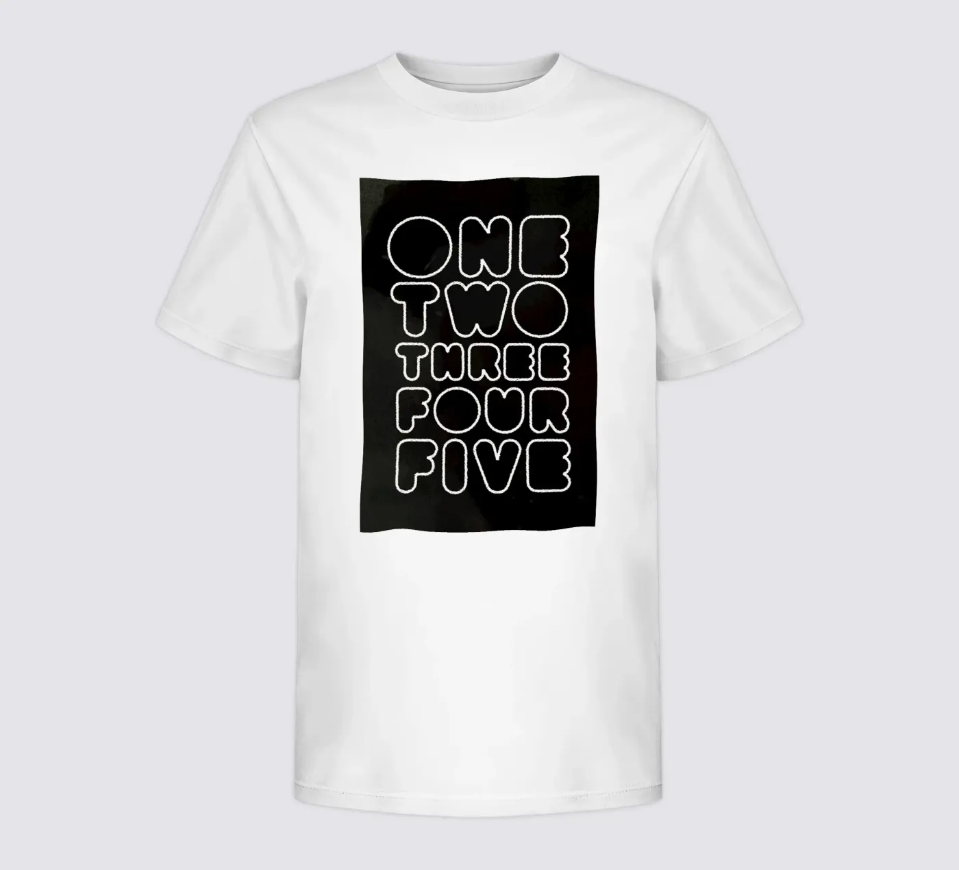 One Through Five kinder t-shirt van Summerchamps