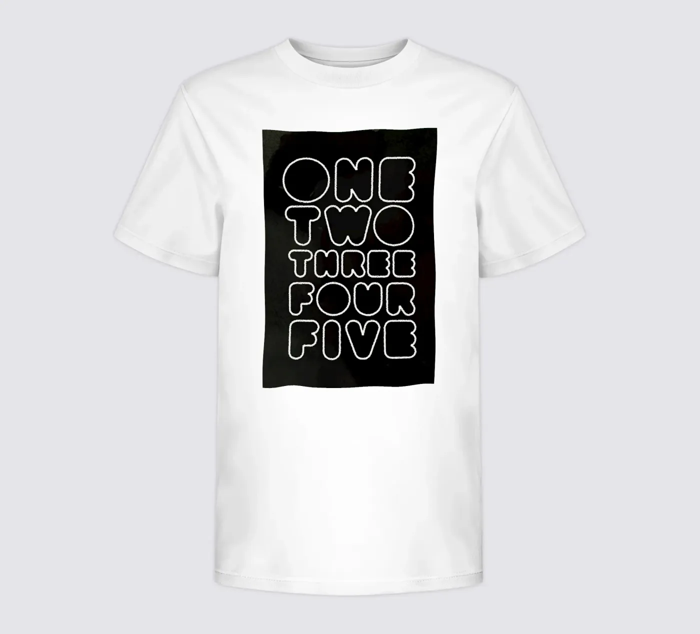 One Through Five kinder t-shirt van Summerchamps