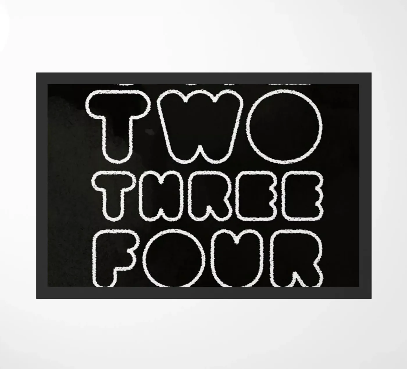 One Through Five deurmat van Summerchamps