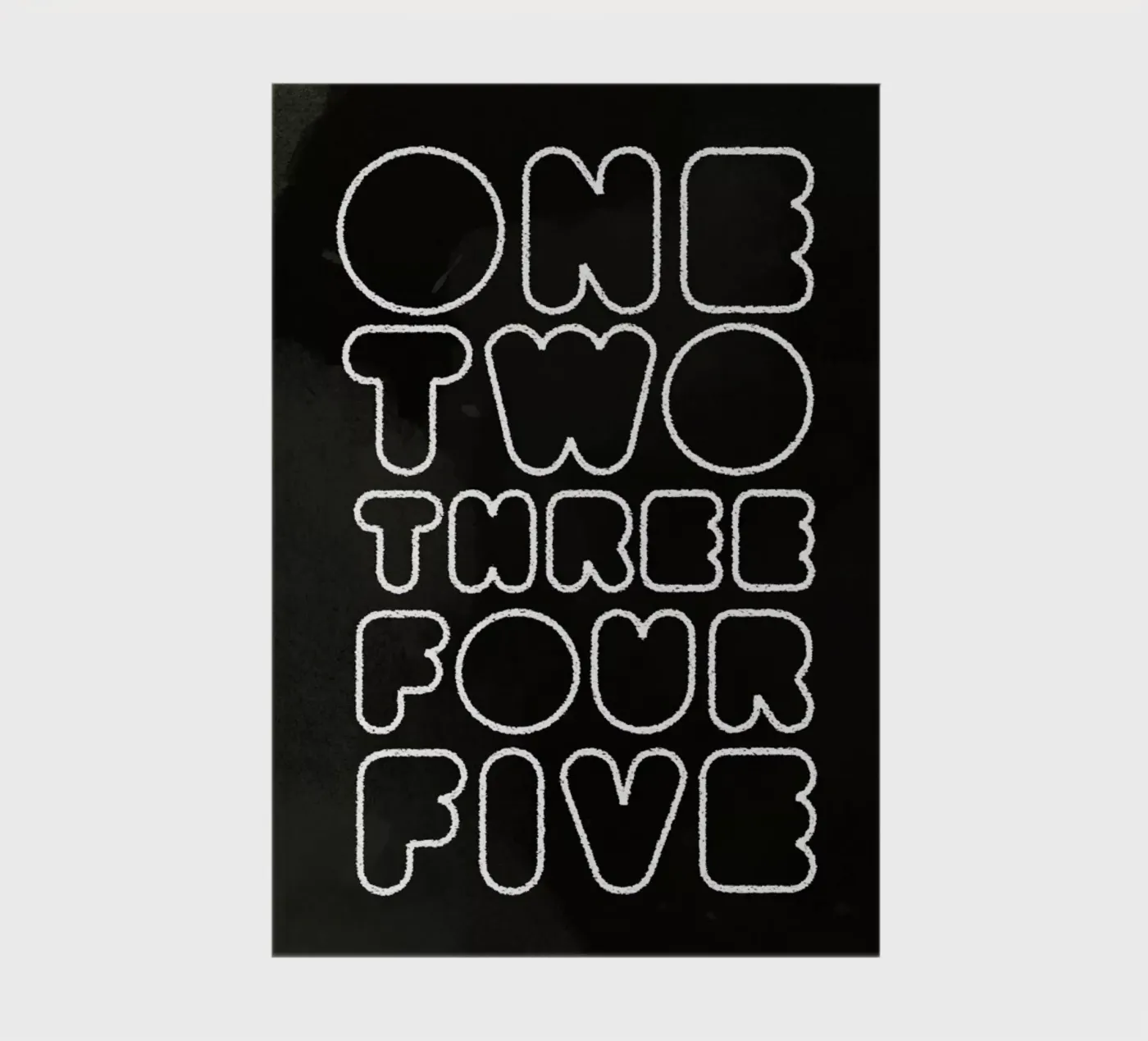 One Through Five notebook by Summerchamps