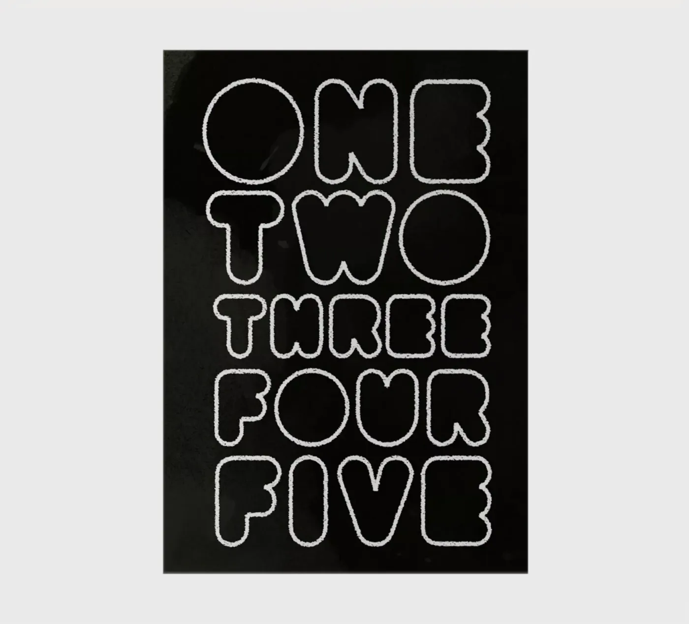 One Through Five notebook by Summerchamps