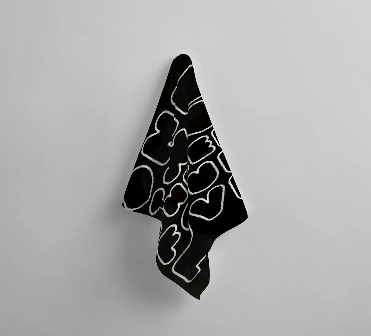 One Through Five towel by Summerchamps