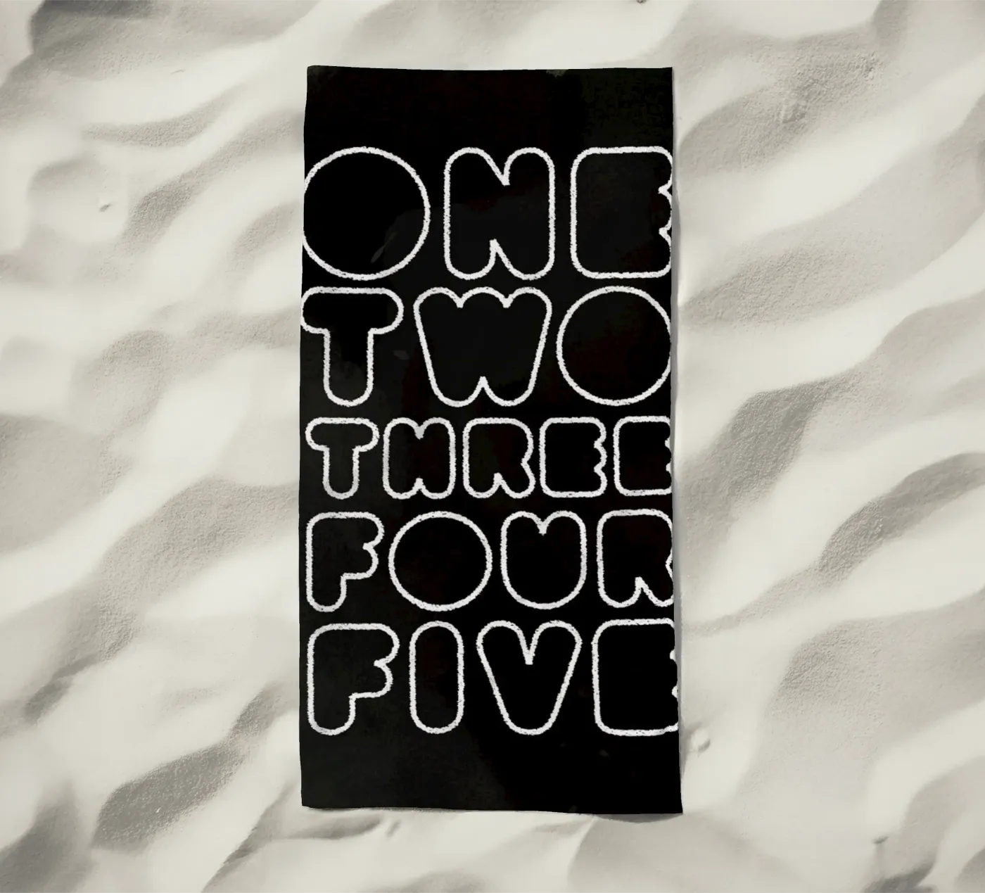 One Through Five telo mare da Summerchamps