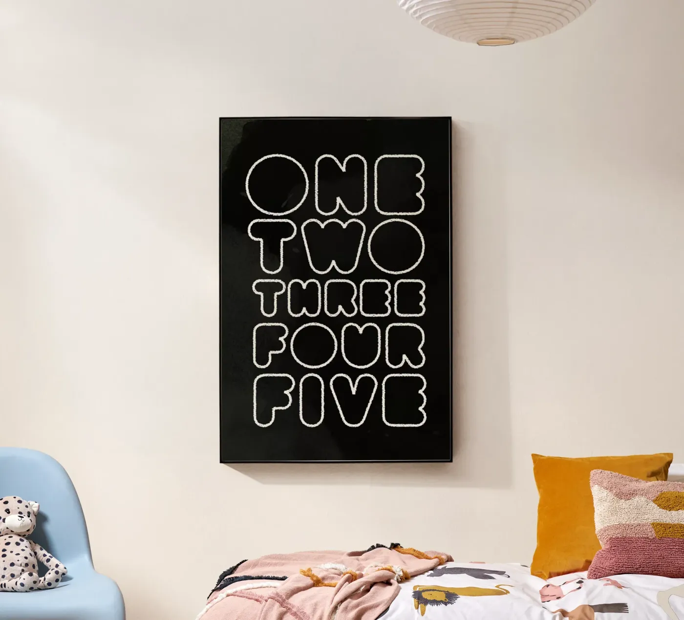 One Through Five plexiglass da Summerchamps