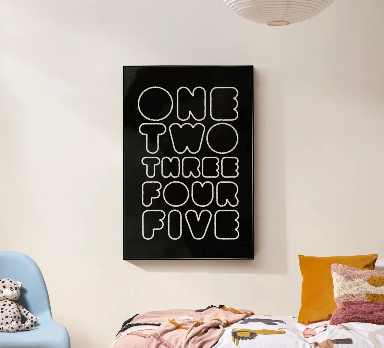 One Through Five acrylic glass by Summerchamps