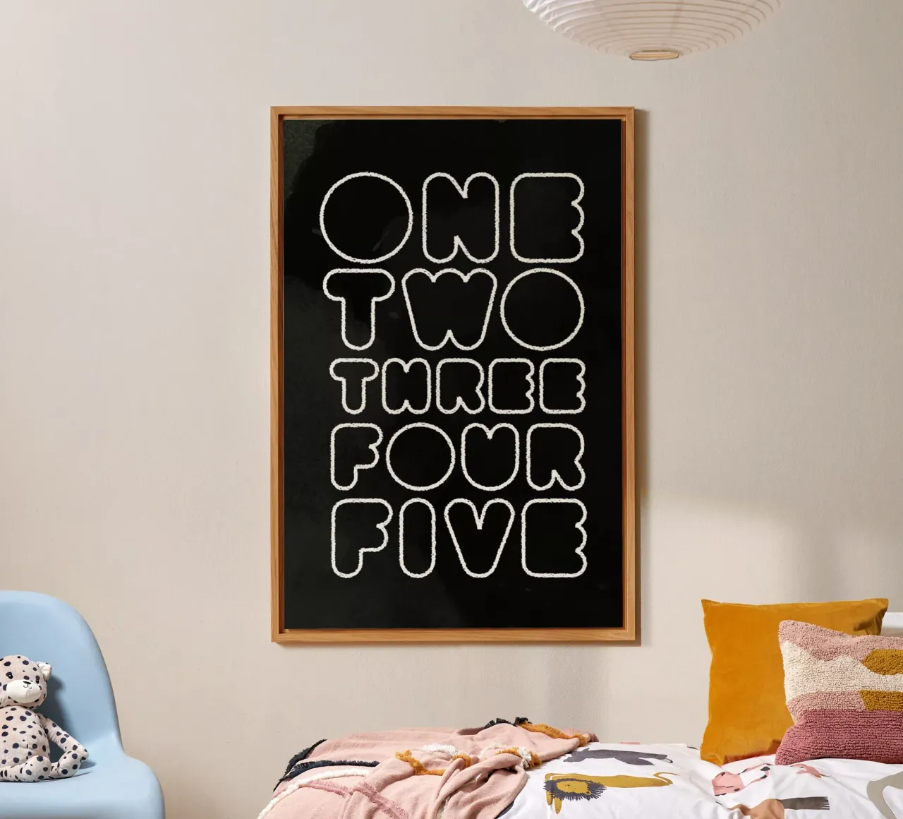 One Through Five forex plate by Summerchamps