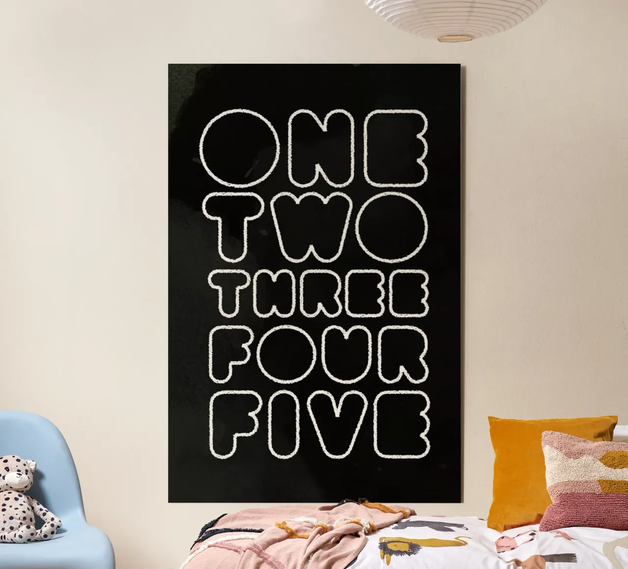 One Through Five forex plate by Summerchamps