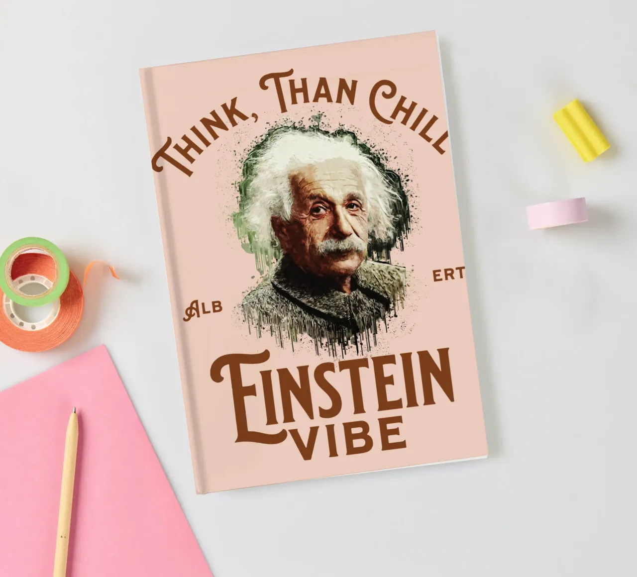 Einstein vibe notebook by Gunawan Rb