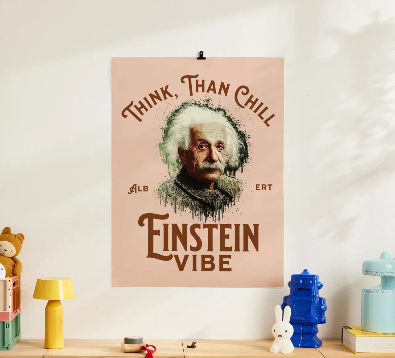 Vibrazione di Einstein carta hahnemühle da Gunawan Rb