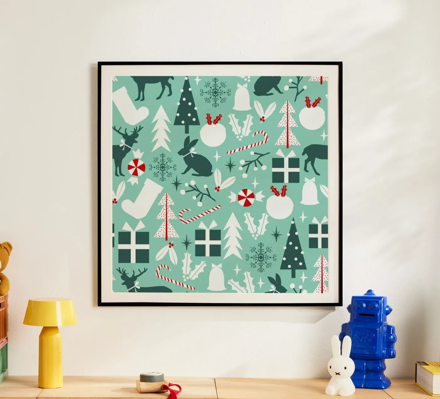 Christmas poster by Charlotte Winter