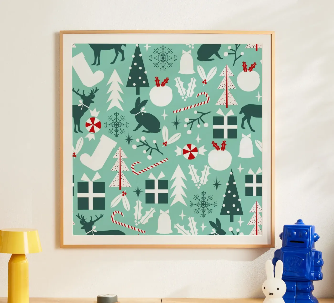 Christmas poster by Charlotte Winter