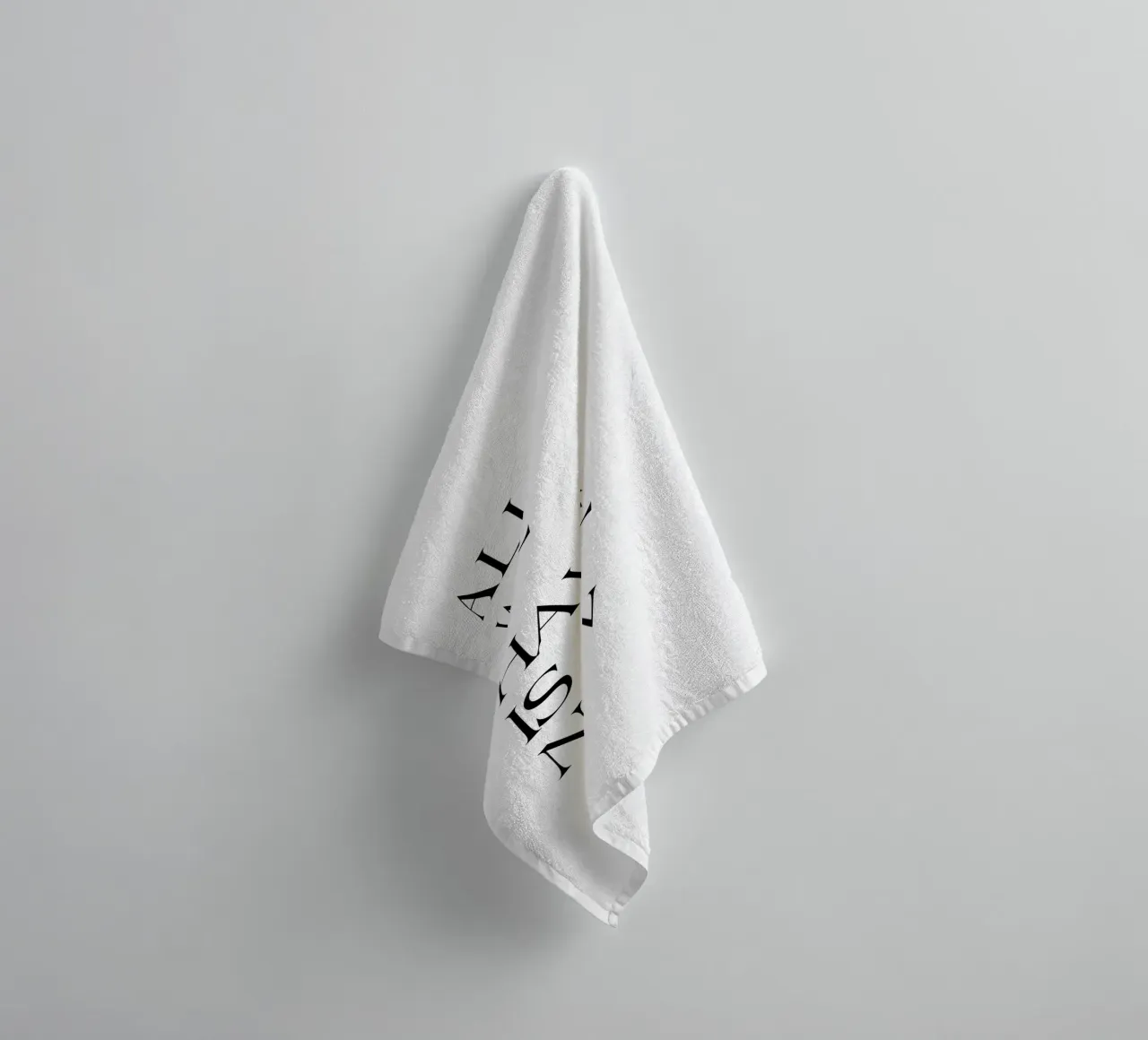 All We Have Is Now towel by YV TYPOGRAPHY
