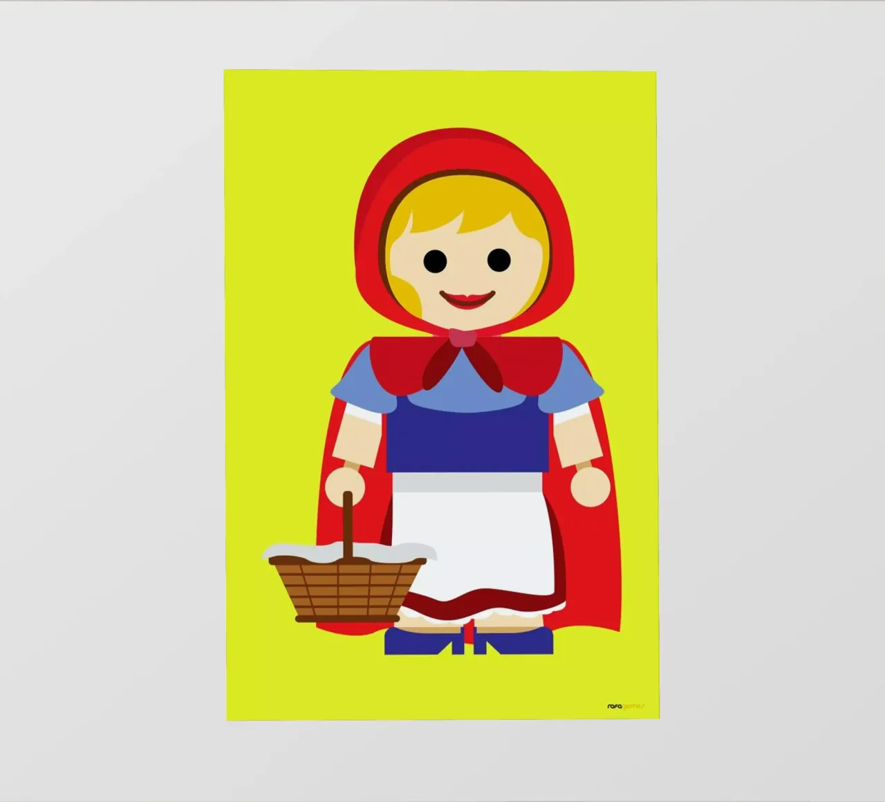 Little Red Riding Hood Toy pellicola backlit da Rafa Gomes
