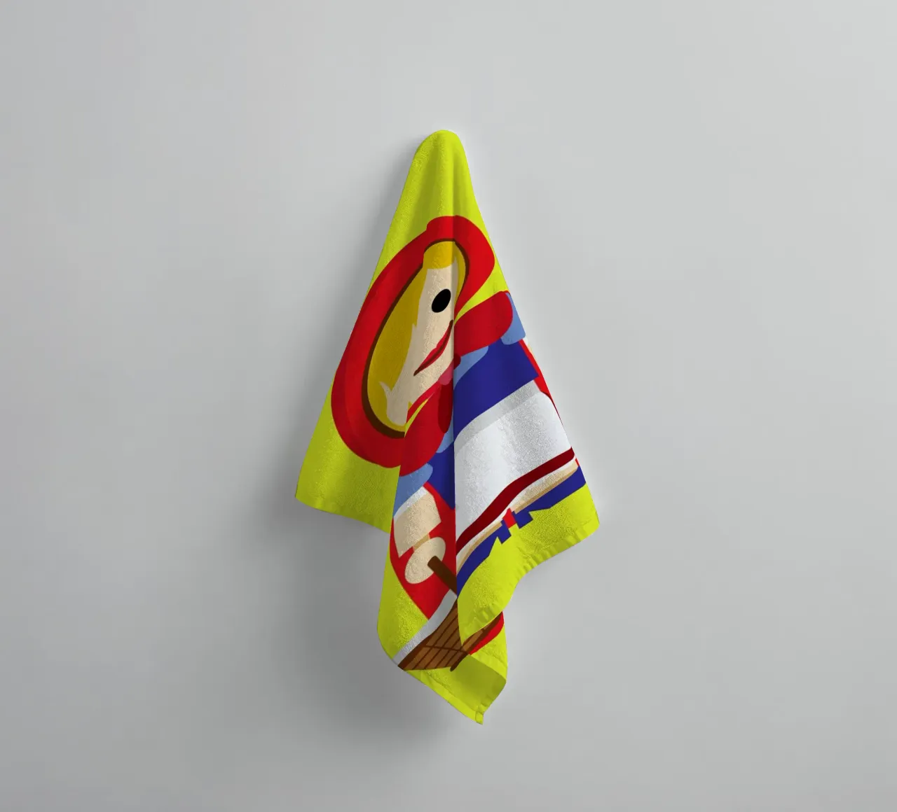 Little Red Riding Hood Toy towel by Rafa Gomes