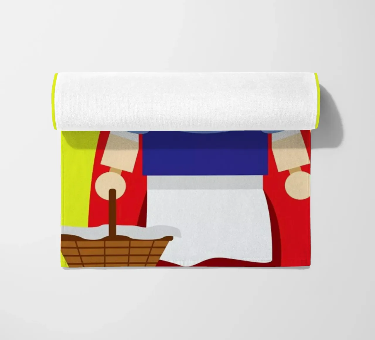 Little Red Riding Hood Toy strandhanddoek van Rafa Gomes