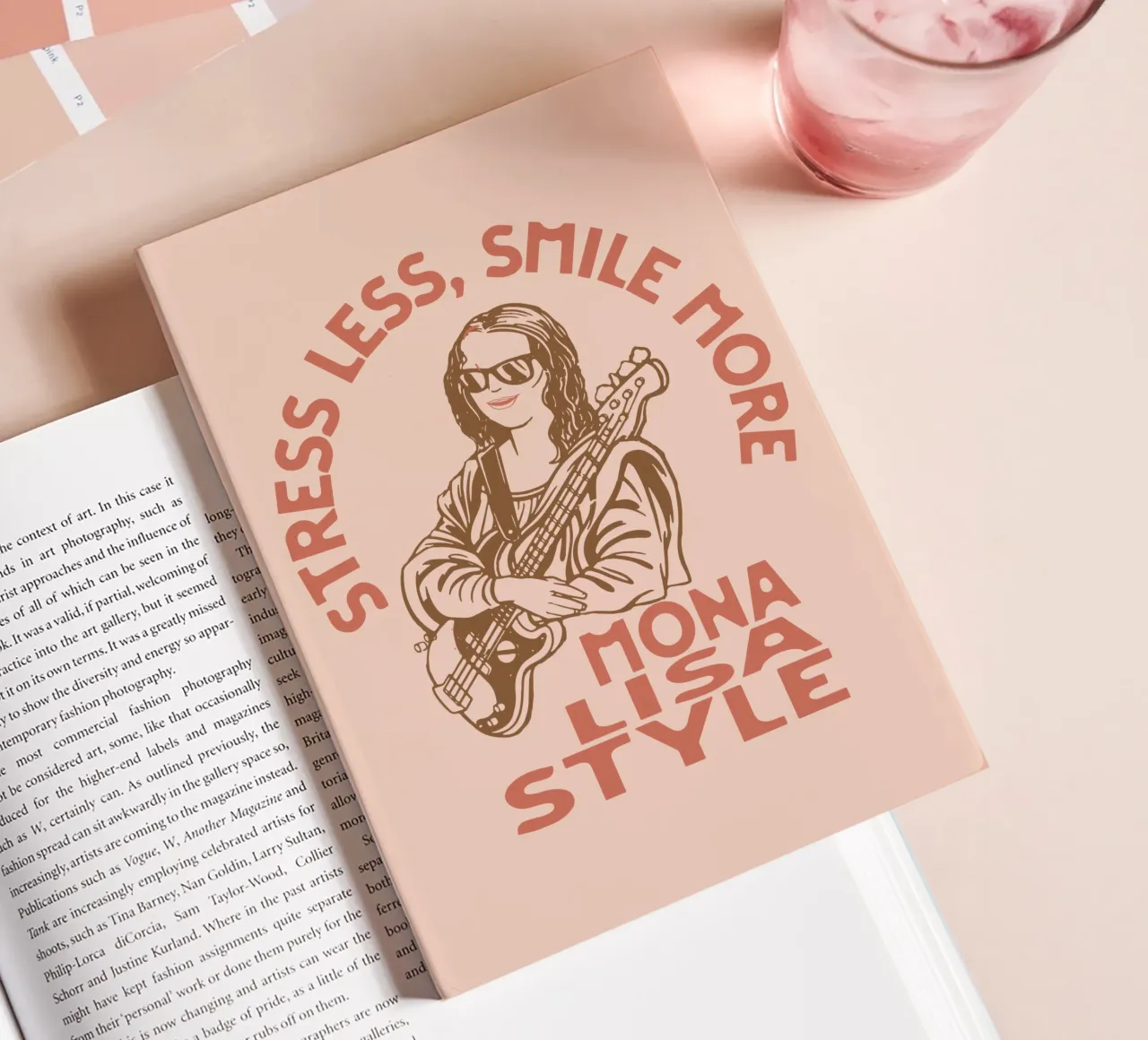 Mona Lisa Style notebook by Gunawan Rb
