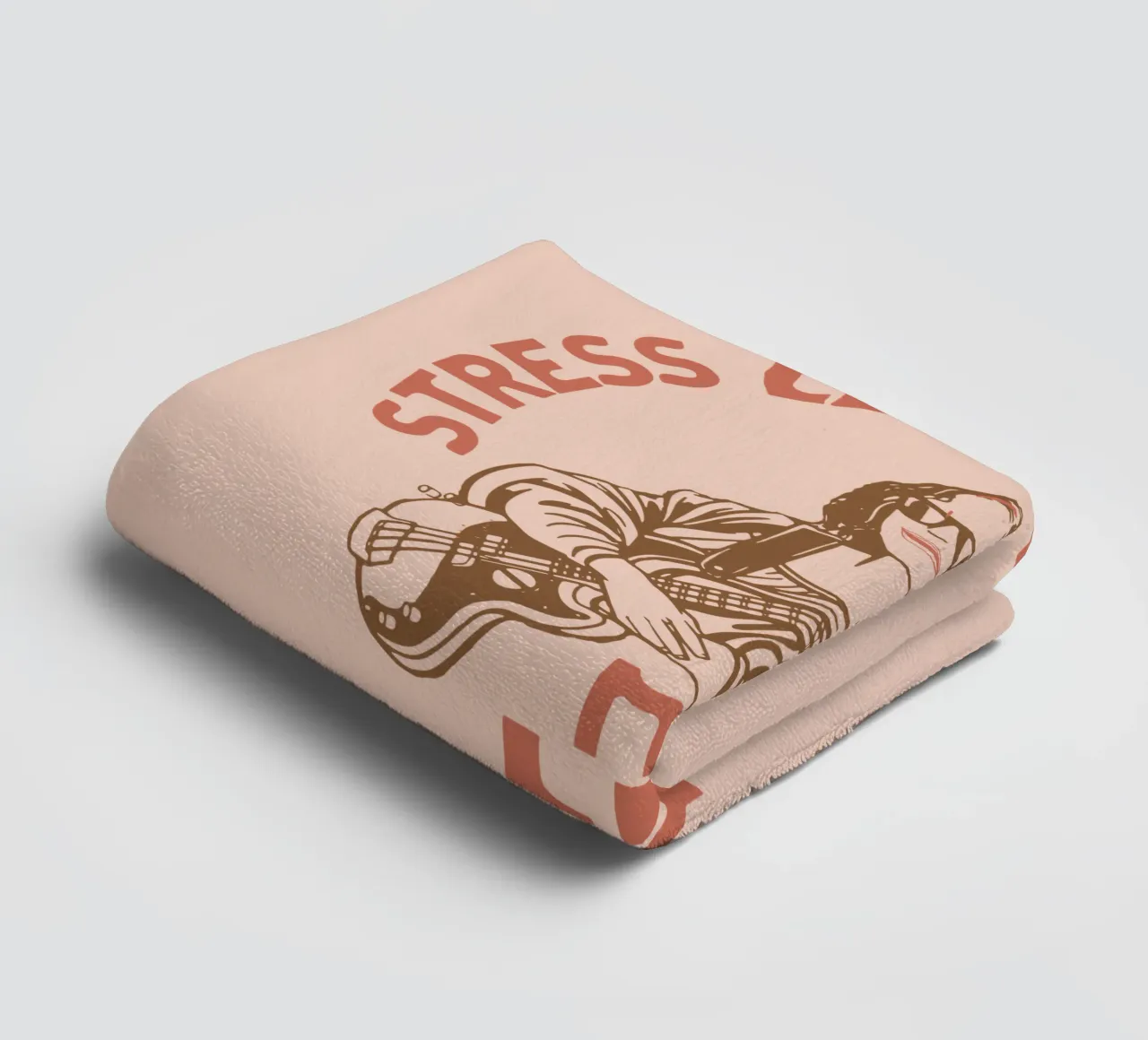 Mona Lisa Style towel by Gunawan Rb