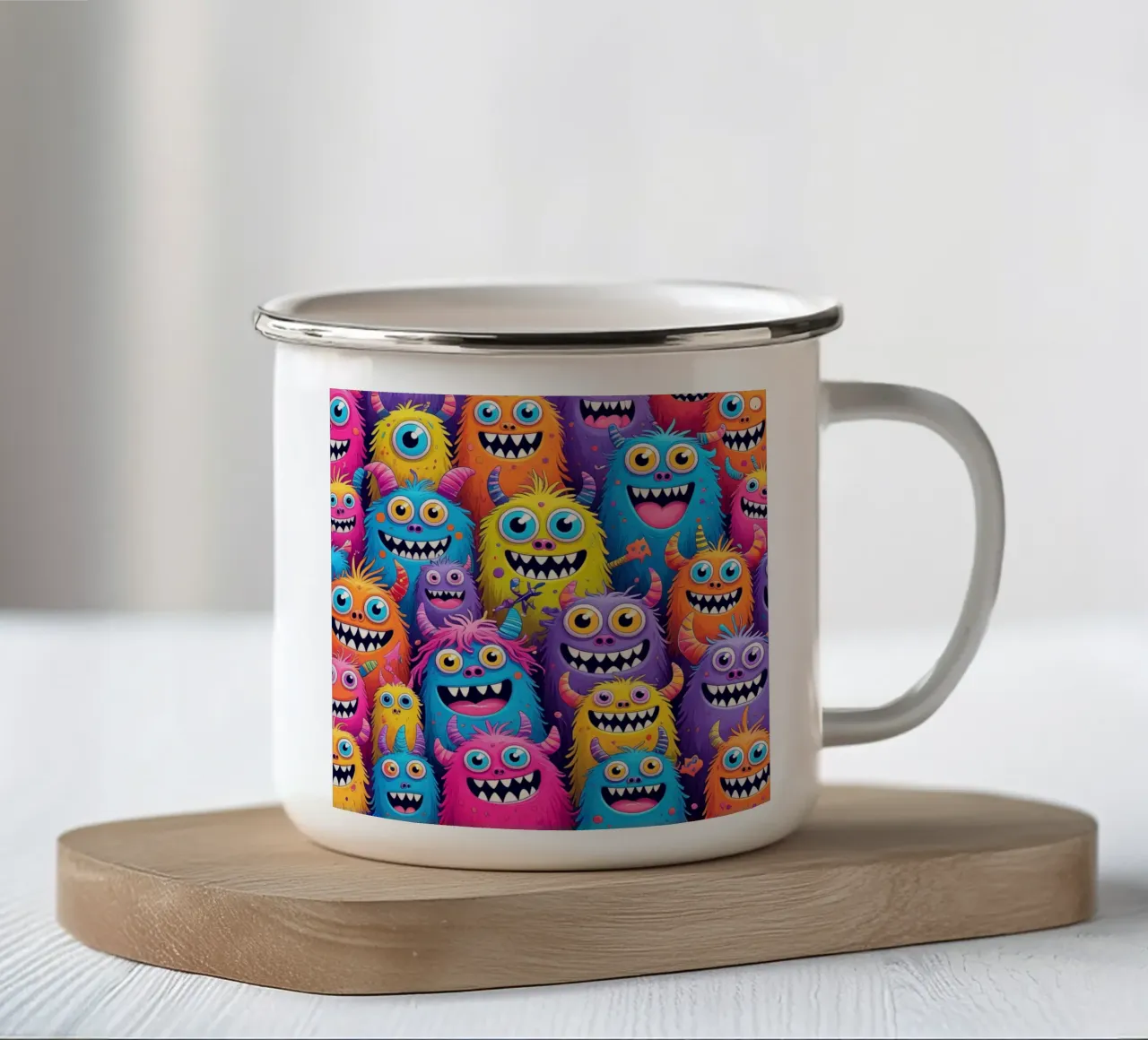concorso per mostri tazza in smalto da ARTVI-SHOP