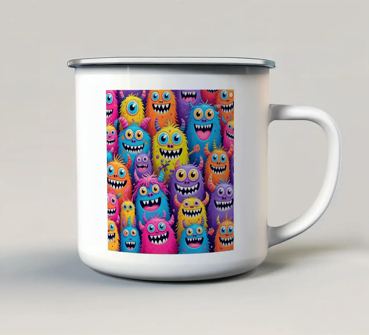 concorso per mostri tazza in smalto da ARTVI-SHOP