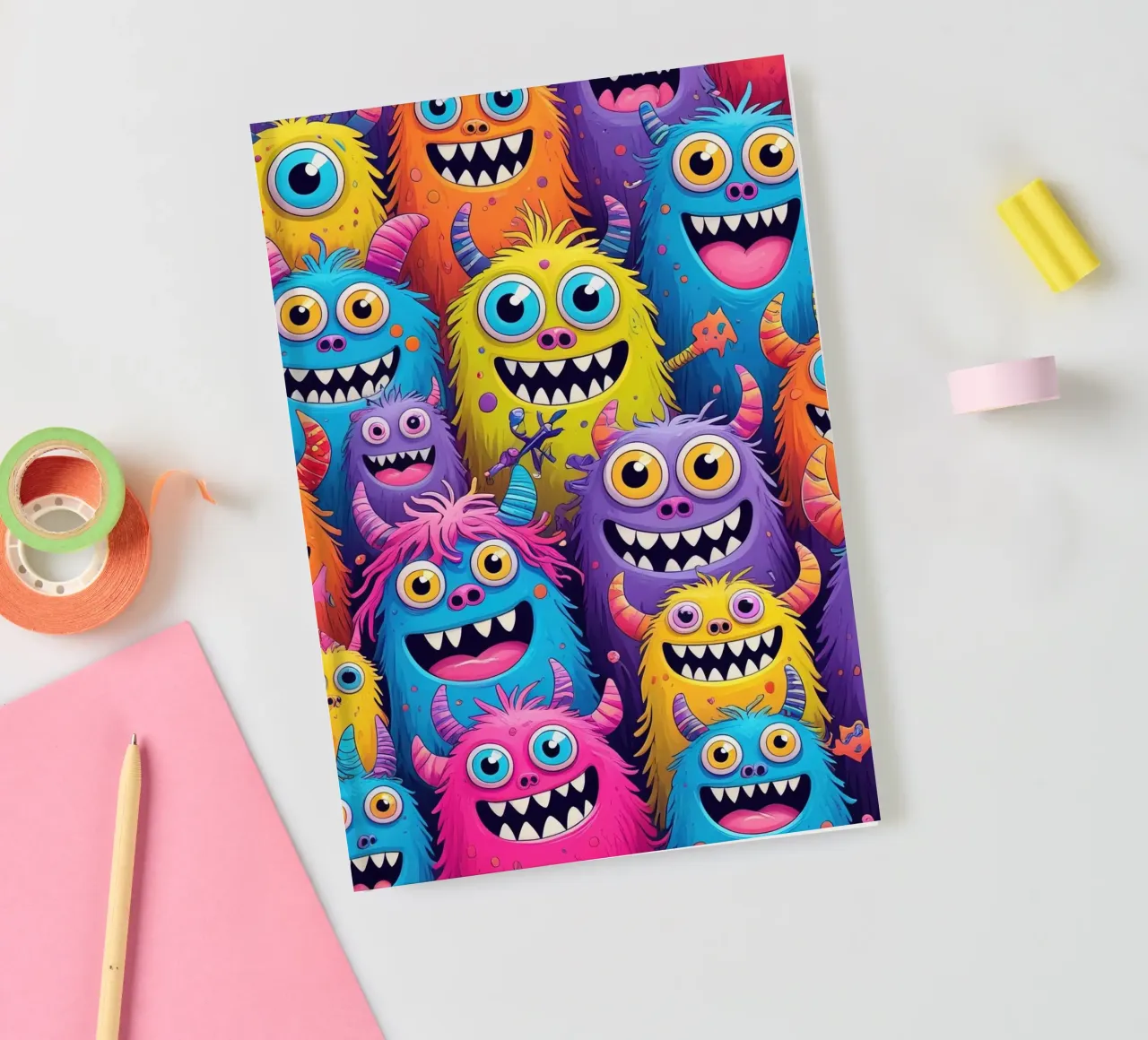 monster contest notebook by 🎁 ARTVI-SHOP