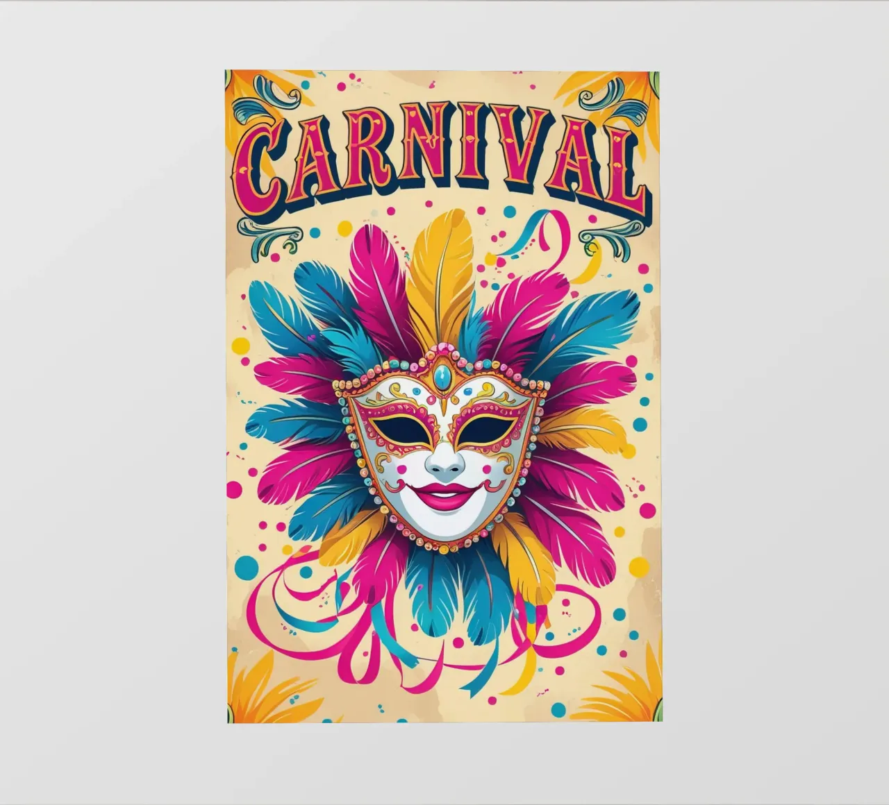 Carnevale pellicola backlit da 🎁 ARTVI-SHOP