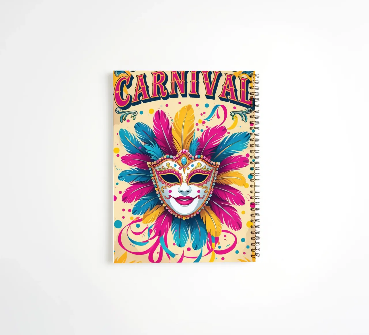 Carnival spiral notebook by 🎁 ARTVI-SHOP