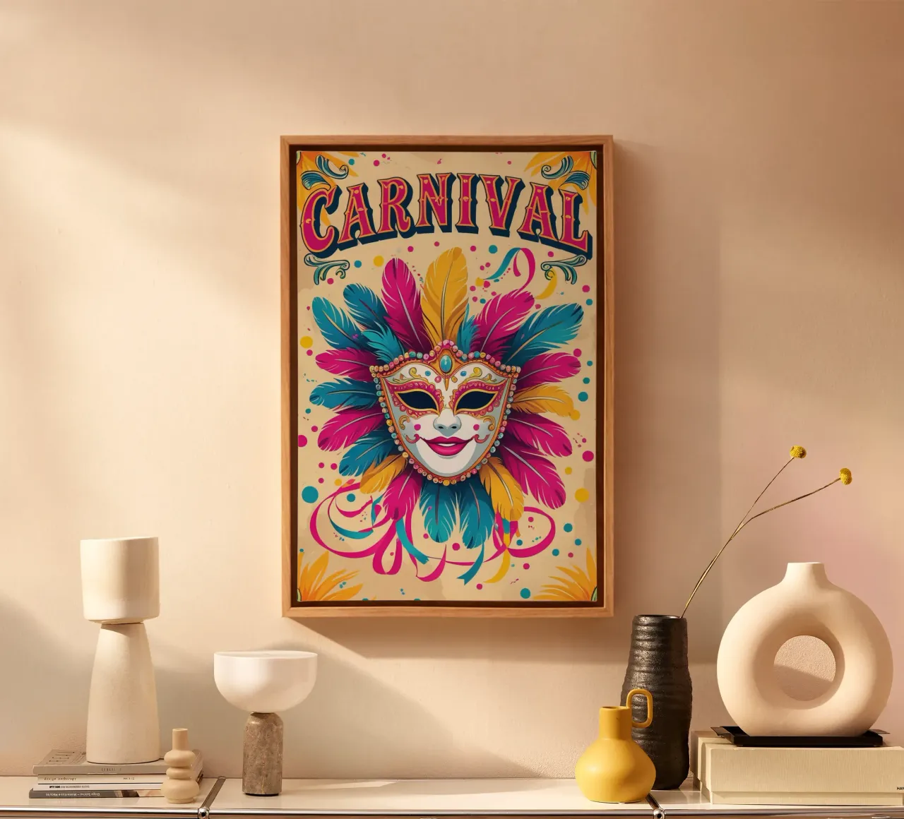 Carnaval canvas van 🎁 ARTVI-SHOP
