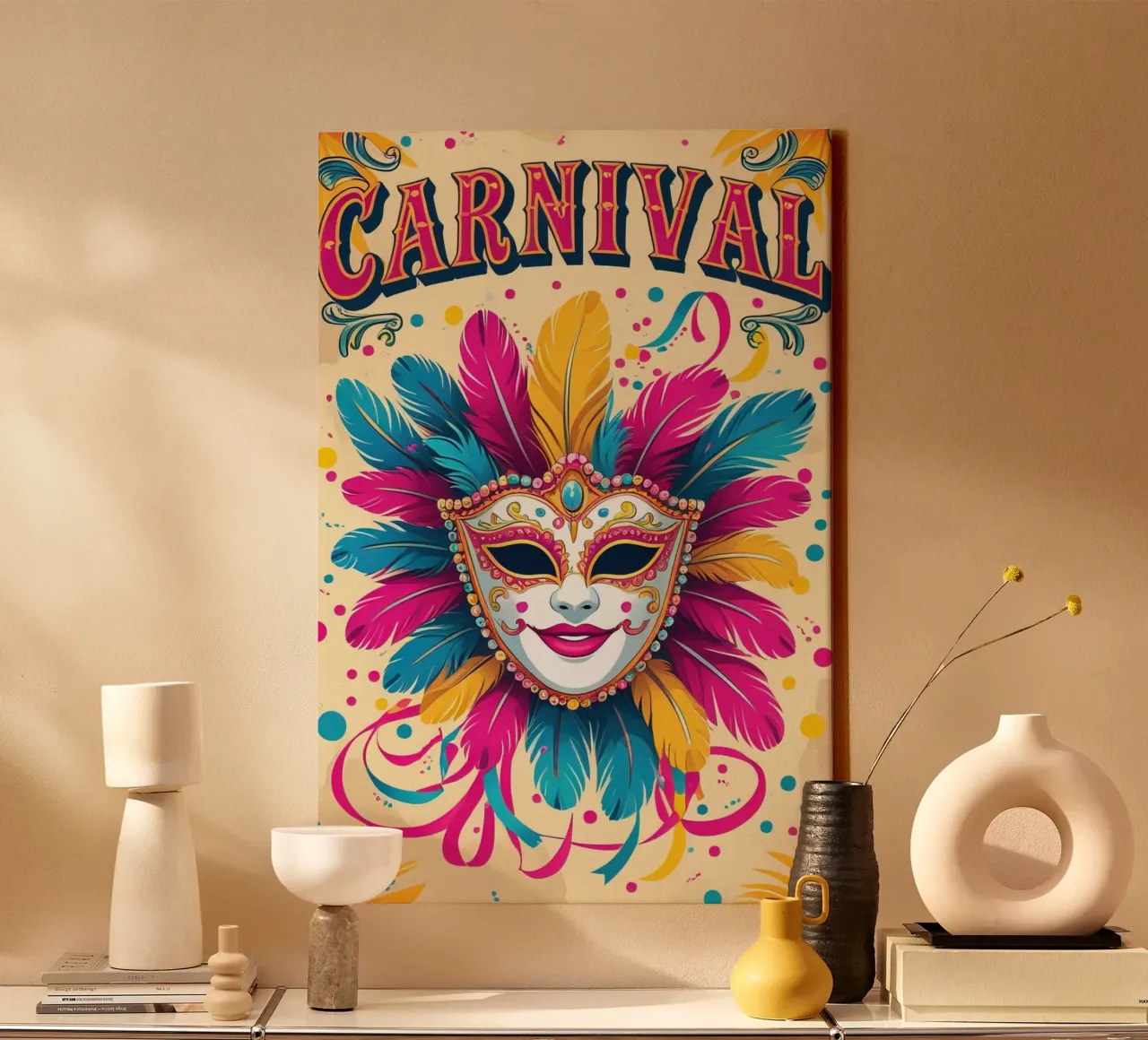 Carnaval canvas van 🎁 ARTVI-SHOP