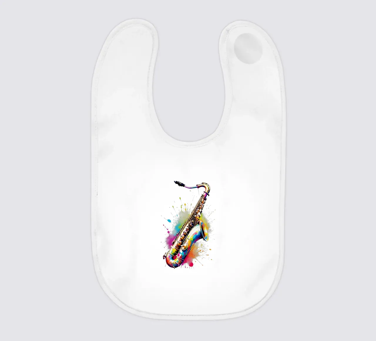 sassofono in acquerello bavaglino da ARTVI-SHOP