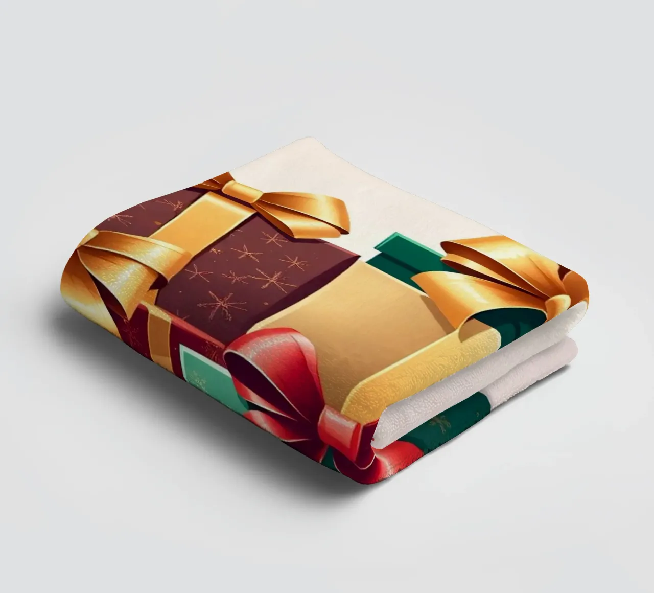 Una vivace collezione di scatole regalo splendidamente confezionate asciugamano da bagno da DesignDoodle