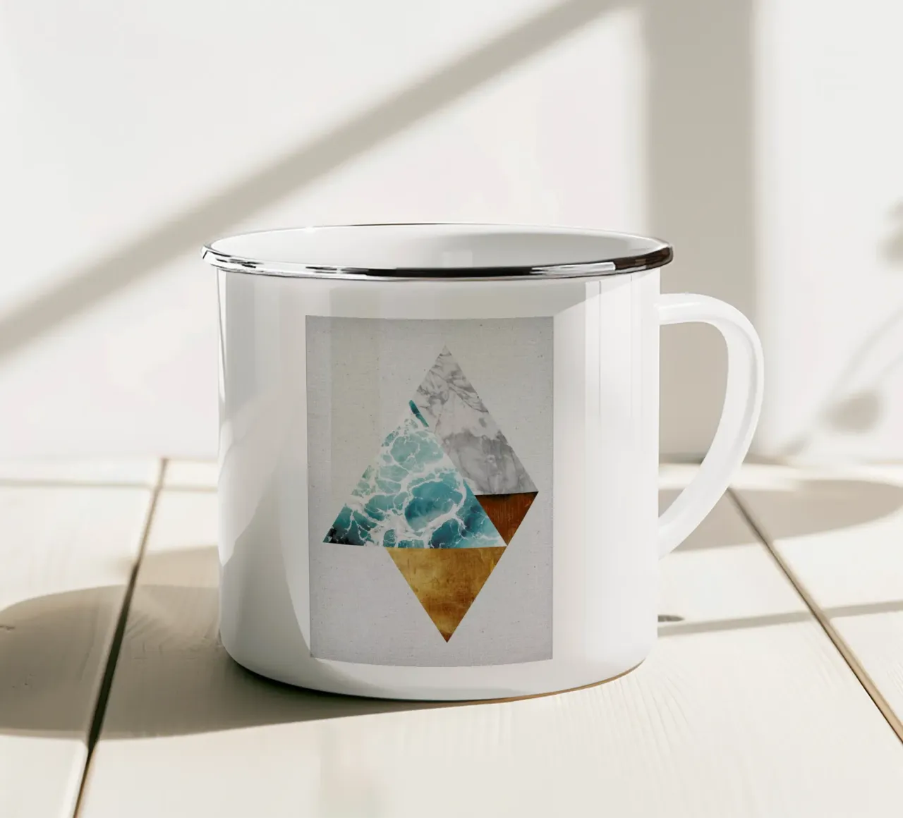 Copper 01 tazza in smalto da Froilein Juno
