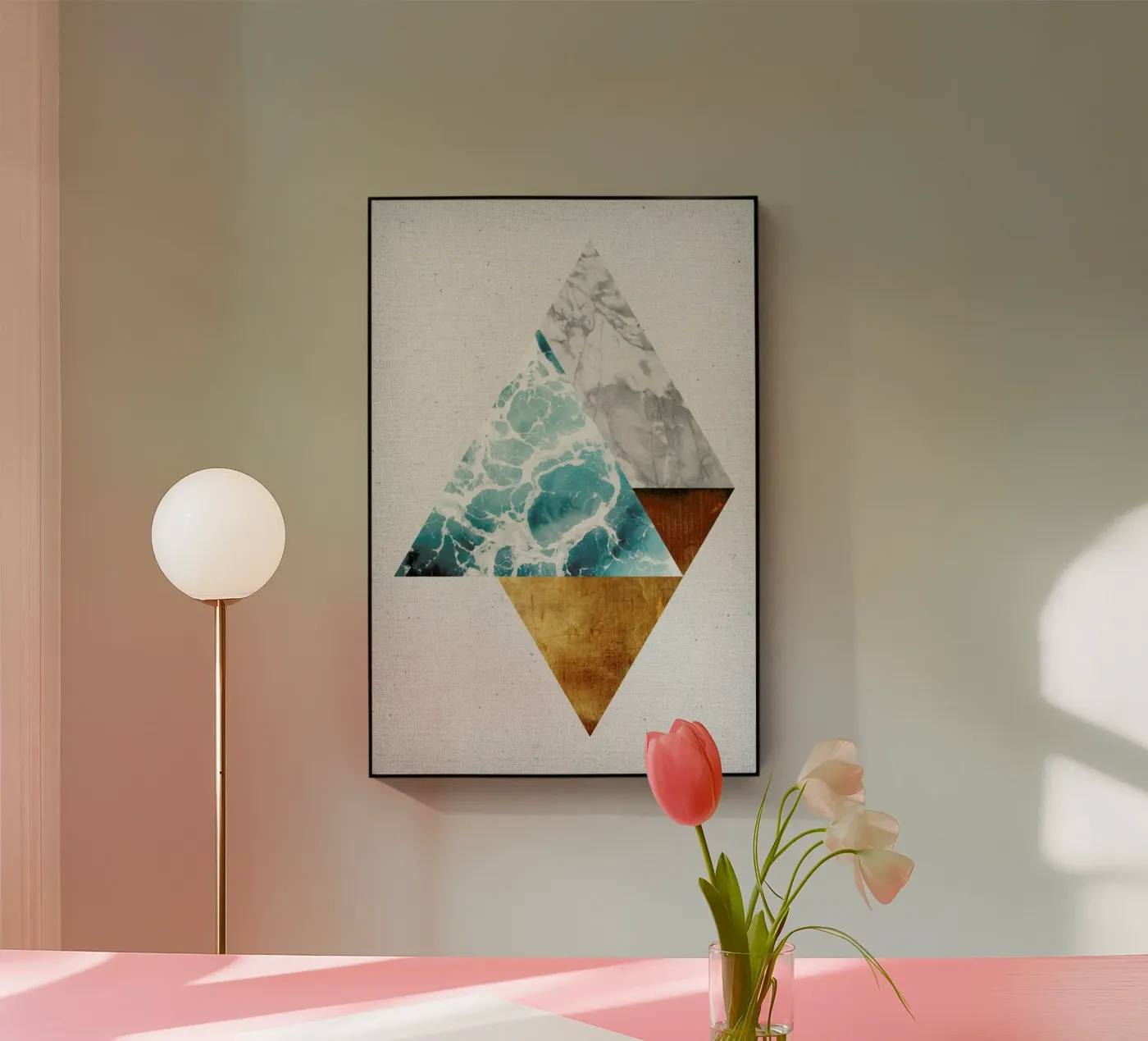 Copper 01 Acryl-Glas von Froilein Juno