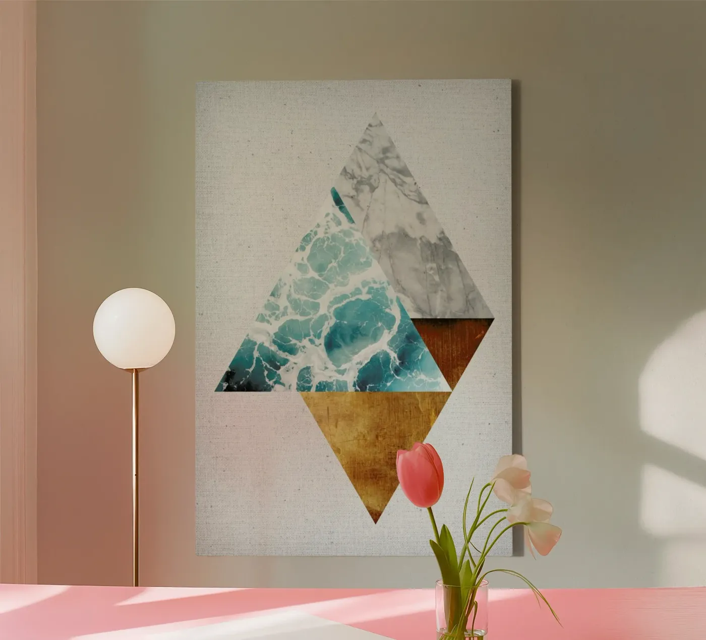 Copper 01 canvas by Froilein Juno