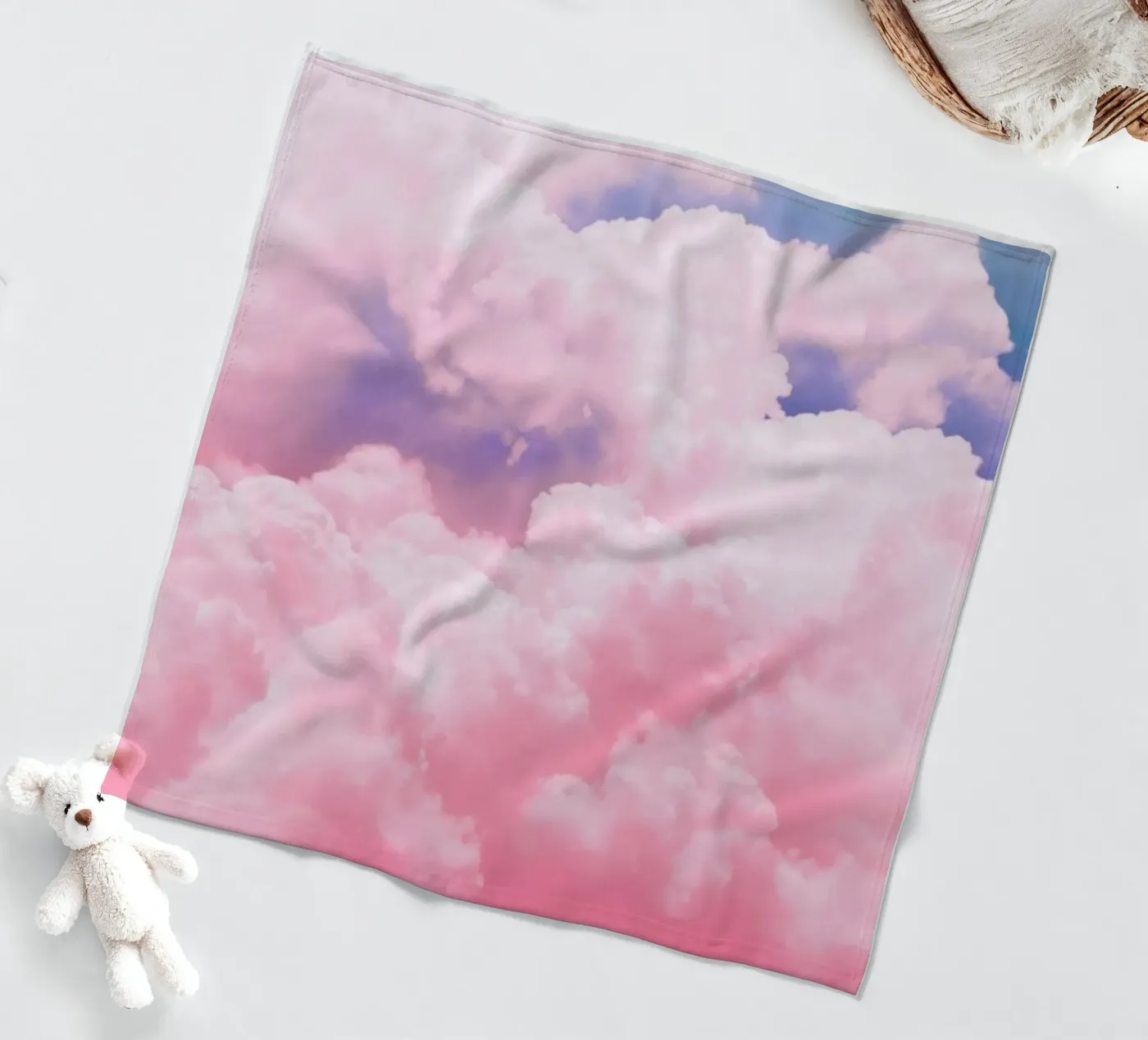 Candy Sky fleece blanket by cafelab